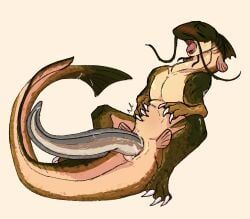 abdominal_bulge, ambiguous/ambiguous, ambiguous_fluids, ambiguous_gender, animal_genitalia