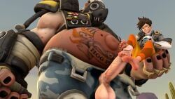 lena_oxton, roadhog, tracer, tracer_(overwatch_2_suit), blizzard_entertainment