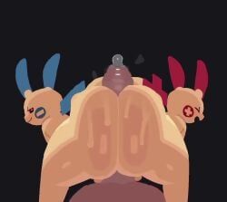 generation_3_pokemon, minun, plusle, pokemon_(species), pokemon
