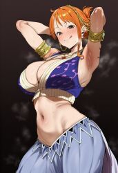 nami_(one_piece), arabasta_saga, one_piece, goblinharem, 1girls