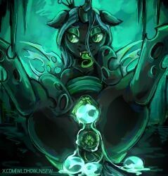 queen_chrysalis_(mlp), friendship_is_magic, hasbro, idw_publishing, my_little_pony