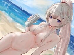 ak-74m_(girls'_frontline), girls'_frontline, monster_energy_drink, tv90, 1girls