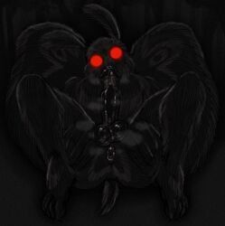 mothman, clingyhyena, cryptid, donut_anus, furry_body