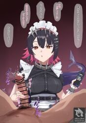 ellen_joe, zenless_zone_zero, naa_onn, 1boy, 1girl