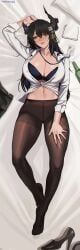 nerissa_ravencroft, hololive, tomatoketchup96, 1girls, above_view