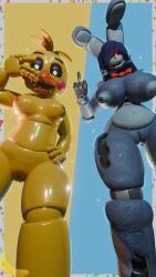 bonnie_(fnaf), chica_(fnaf), toy_chica_(fnaf), five_nights_at_freddy's, fnaf