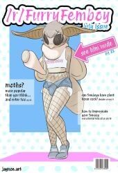 jaynoe_(artist), femboy, furry, magazine, moth