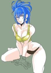 leona_heidern, king_of_fighters, the_king_of_fighters, 1girls, big_breasts