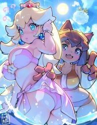 kit_(gameoverse), princess_peach, gameoverse, glitch_productions, mario_(series)