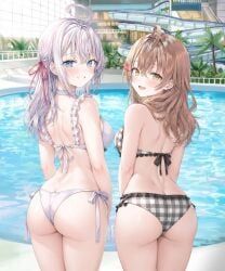 alisa_mikhailovna_kujou, maria_mikhailovna_kujou, roshidere, tokidoki_bosotto_russian_de_dereru_tonari_no_alya-san, 2girls