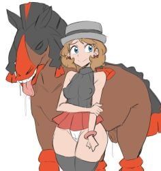 mudsdale, pokemon_(species), serena_(pokemon), game_freak, gamefreak