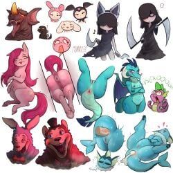 bonnie_(fnaf), eeveelution, freddy_(fnaf), generation_1_pokemon, lucy_loud