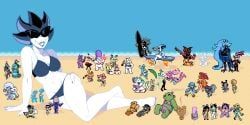 alphys, asgore_dreemurr, asriel_dreemurr, boss_monster_(undertale), bratty_(undertale)