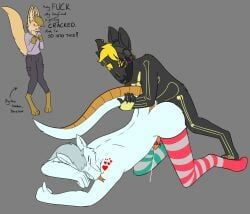 protogen, mythology, anal, anal_penetration, anthro