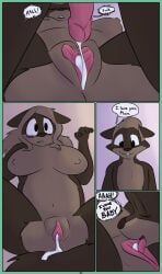 marissa_keys, tommy_keys, dirty_bunny, anthro, bodily_fluids