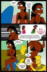 bart_simpson, manjula_nahasapeemapetilon, the_simpsons, svscomics, 1girl1boy