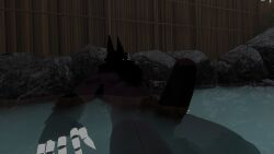 vrchat, anthro, big_penis, black_fur, claws