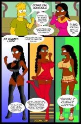 bart_simpson, manjula_nahasapeemapetilon, the_simpsons, svscomics, 1girl1boy