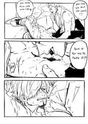 jolt, roronoa_zoro, sanji, sanji_(one_piece), vinsmoke_sanji
