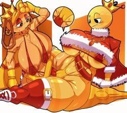 bassie_(dandy's_world), bobette_(dandy's_world), golden_basket_bassie, golden_bauble_bobette, dandy's_world