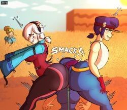 colette_(brawl_stars), fang_(brawl_stars), shelly_(brawl_stars), star_shelly, brawl_stars