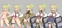 kurumi_(blue_archive), blue_archive, ainagi, 1girl, :o