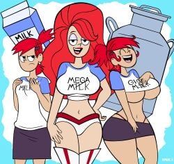 frankie_foster, imaginary_frankie, foster's_home_for_imaginary_friends, pills-in-a-little-cup, 3girls