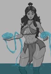 katara, avatar_legends, avatar_the_last_airbender, nickelodeon, pzilart