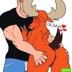 becky_(johnny_bravo), becky_the_moose_(johnny_bravo), johnny_bravo, cartoon_network, johnny_bravo_(series)