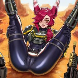 vastaya, xayah, helldivers, league_of_legends, prussia123