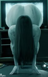 sadako_yamamura, yamamura_sadako, the_ring, bhigbhee, 1girls