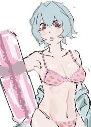 ginko_sakata, gintoki_sakata, big_breasts, cleavage, female