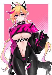 rin_(muse_dash), muse_dash, 1girls, ass_visible_through_thighs, blonde_female