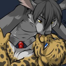 bryce-roo, vojt, swizzlestix, 2boys, anthro