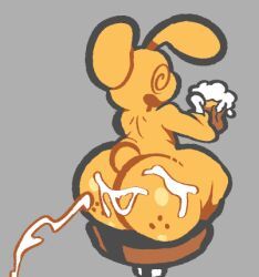 drunk_bun_(undertale), undertale, undertale_(series), berryofmalice, ass