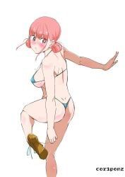 chono_hina, ao_no_hako, coriponz, 1girls, almost_naked
