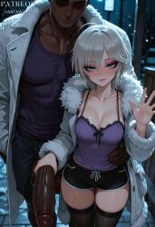 anastasia_(idolmaster), idolmaster, idolmaster_cinderella_girls, vantawaifu, 1boy