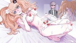 junko_enoshima, kirigiri_kyouko, danganronpa, danganronpa:_trigger_happy_havoc, danganronpa_(series)