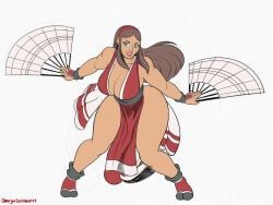 kenzie_(omegasunburst), mai_shiranui_(cosplay), original, snk, omegasunburst