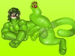 cappycat, 1futa, agitated, anthro, blackhair