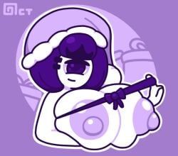 octette_(octotron2000), original_character, christmas, octotron2000, 1_eye