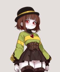 chara, chara_(undertale), female_chara, undertale, artlongon