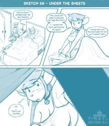 katie_tinson, t-kay, 2girls, anthro, anthro_female
