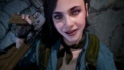 helen_park_(cod), call_of_duty, yellowbea, 1girls, beauty_mark