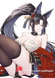kii_(azur_lane), azur_lane, animal_ears, artist_name, ass