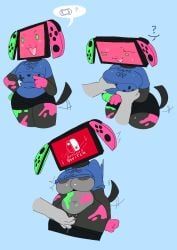 switch_dog, nintendo, nintendo_switch, snazzle_snapp, :3