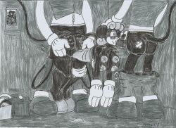 wanda_fuller, mouse:_p.i._for_hire, marlon64, 1girls, 2boys