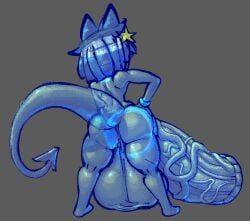 bitwily, accessory, anthro, balls, big_balls