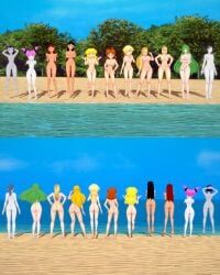 palutena, princess_daisy, princess_peach, princess_rosalina, princess_zelda