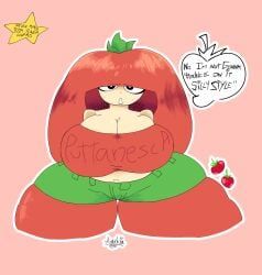tomato_toppin, pizza_tower, toppin_gals_minus8, aaanarkia, 1girls